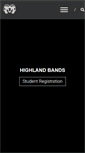 Mobile Screenshot of highlandband.com